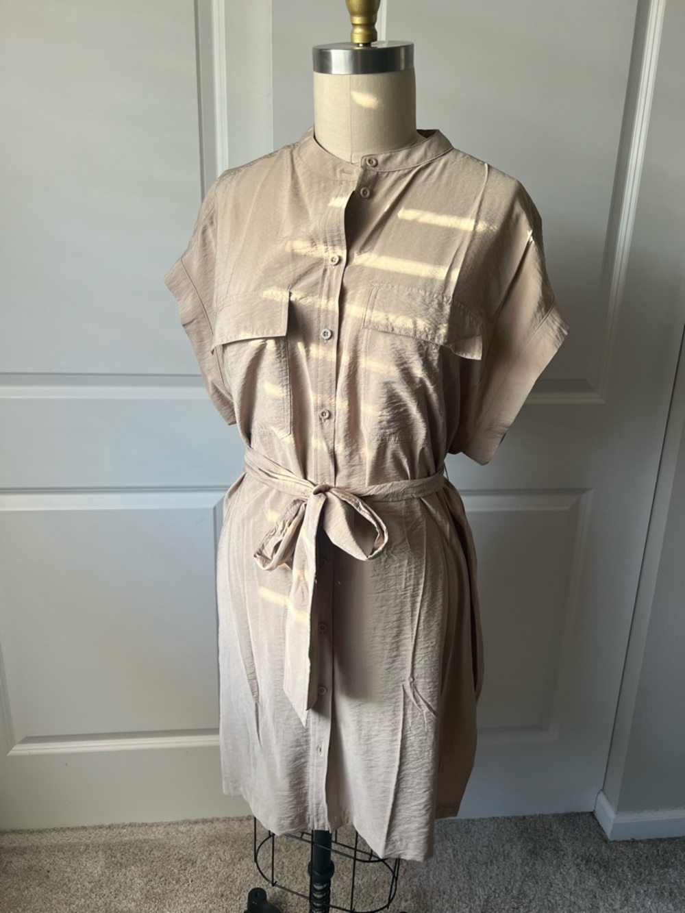 New GAP‎ Shirtdress in Beige